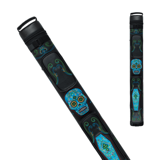 Action Calavera CALC22A Pool Cue Case - 2x2 - Pool Shark Supply