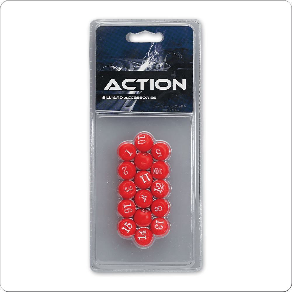 Action GAPBR Red Scoring Pills - Blister Pack - Pool Shark Supply
