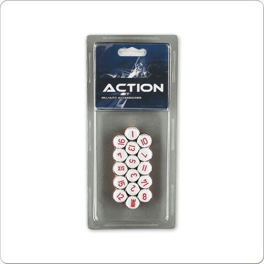 Action GAPBW White Scoring Pills- Blister Pack - Pool Shark Supply