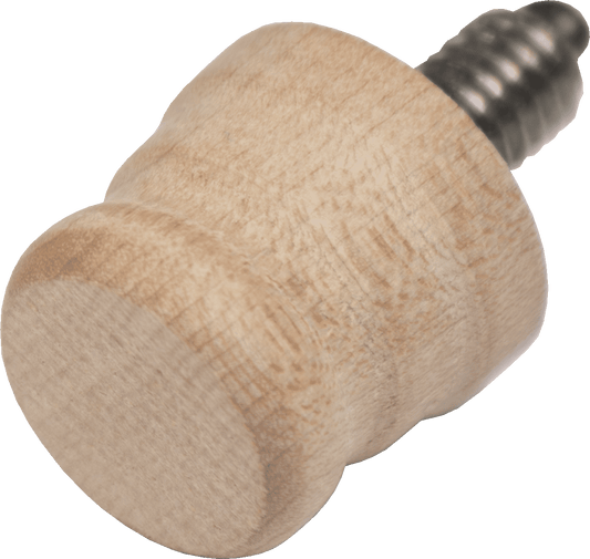 Action JPEXMALE Male Exotic Wood Joint Protector - Birdseye Maple - Pool Shark Supply