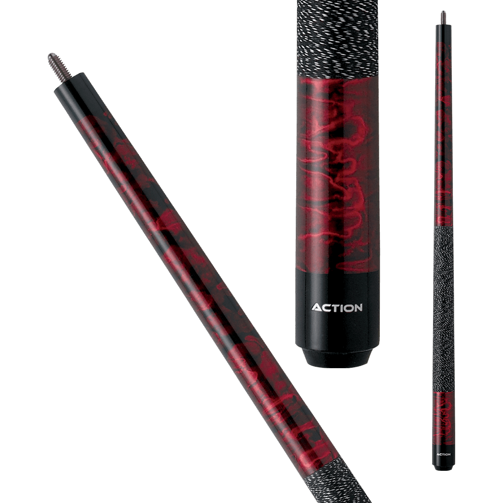 Action JR12 Junior Series Cue - 48in - Pool Shark Supply Pool Shark Supply