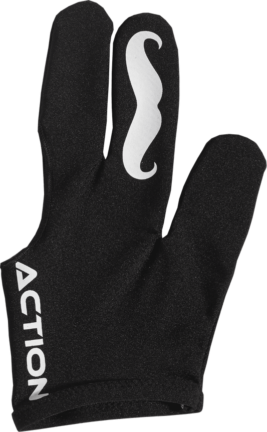 Action Mustache BGLAC02 Glove - Bridge Hand Left - Pool Shark Supply