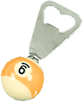 Action NI9BBO 9-Ball Bottle Opener - - Pool Shark Supply Pool Shark Supply