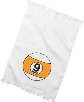 Action NI9BT 9-Ball Towel - - Pool Shark Supply
