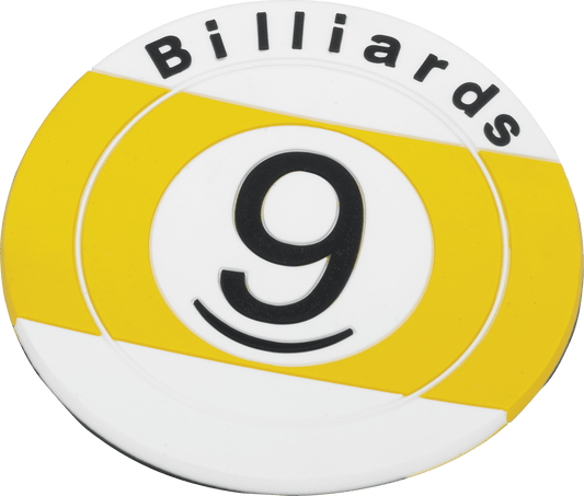 Action NICR01 9-Ball Coaster - - Pool Shark Supply