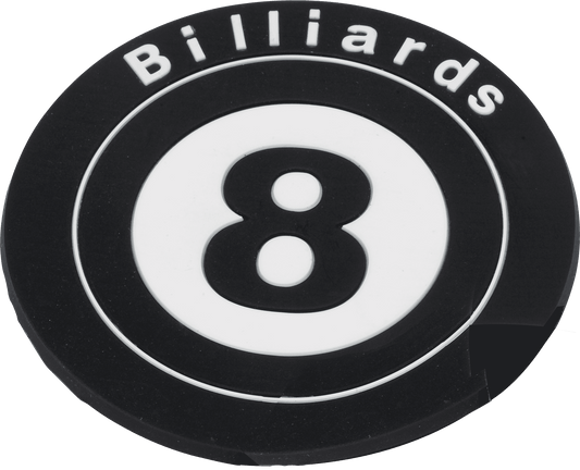 Action NICR02 8-Ball Coaster - - Pool Shark Supply