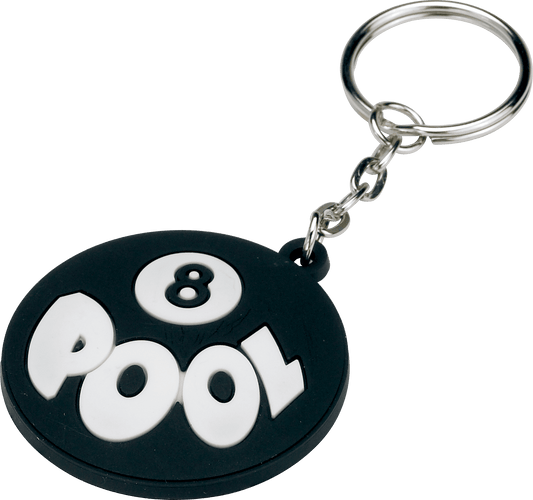 Action NIKCP 8-Ball Key Chain - - Pool Shark Supply