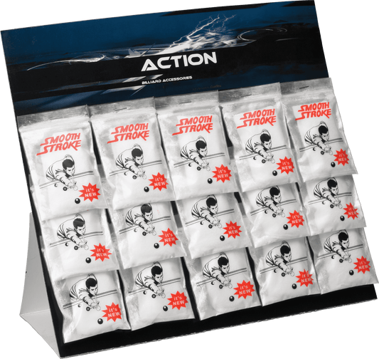 Action SPST15 Smooth Stroke - Card of 15 - Pool Shark Supply