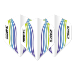 Airwing Moulded Flights Blue Wave Standard - Pool Shark Supply