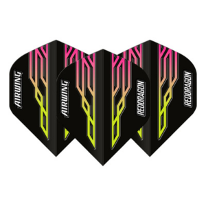 Airwing Moulded Flights Yellow Standard - Pool Shark Supply