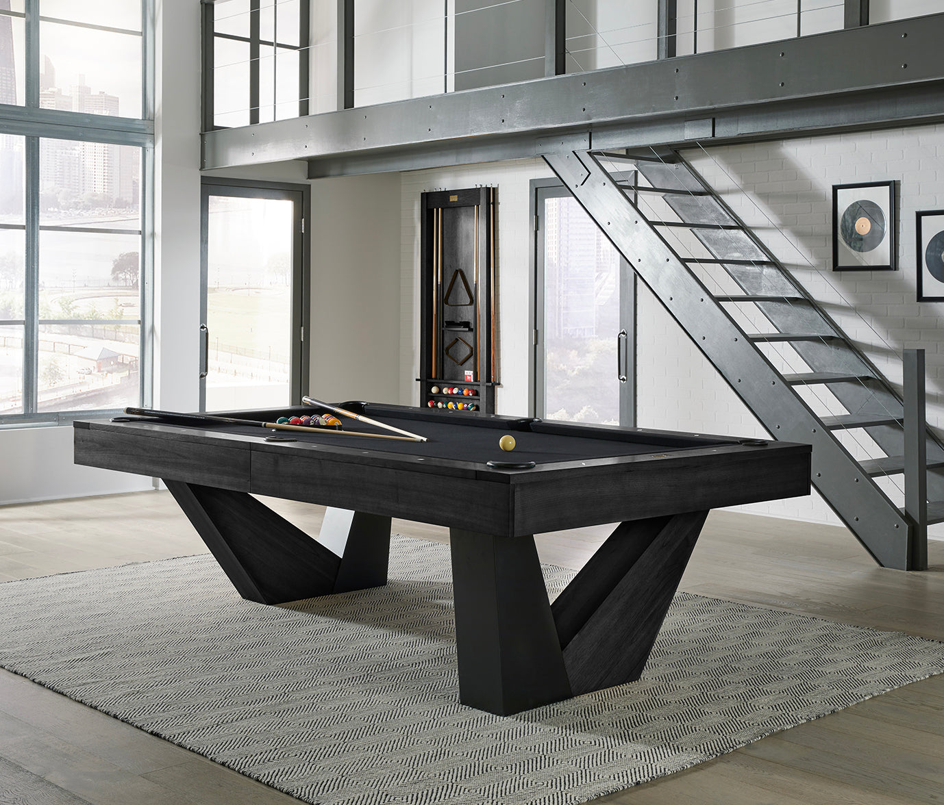 American Heritage 8 Foot Annex Billiard Table (3 Finish Options) - Pool Shark Supply