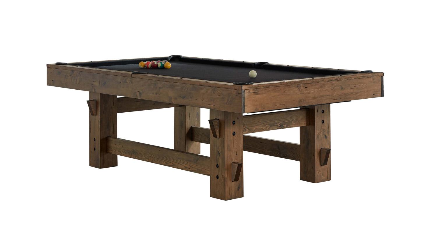 American Heritage 8 Foot Bristol Billiard Table - Harvest - Pool Shark Supply Pool Shark Supply