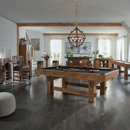 American Heritage 8 Foot Bristol Billiard Table - Harvest - Pool Shark Supply