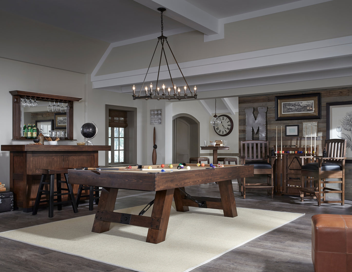 American Heritage 7 Foot Savannah Billiard Table (2 Finish Options) - Pool Shark Supply Pool Shark Supply
