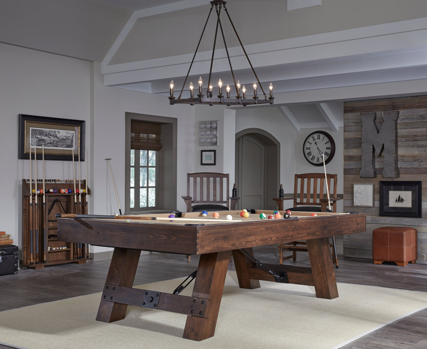 American Heritage 7 Foot Savannah Billiard Table (2 Finish Options) - Pool Shark Supply Pool Shark Supply