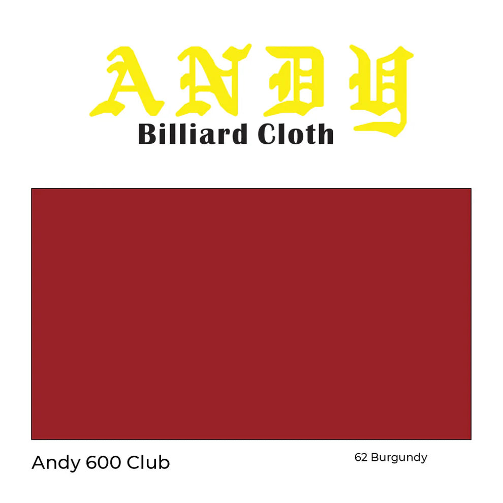 Andy 600 Club Cloth  (Various Table size & colors available) - Pool Shark Supply Pool Shark Supply