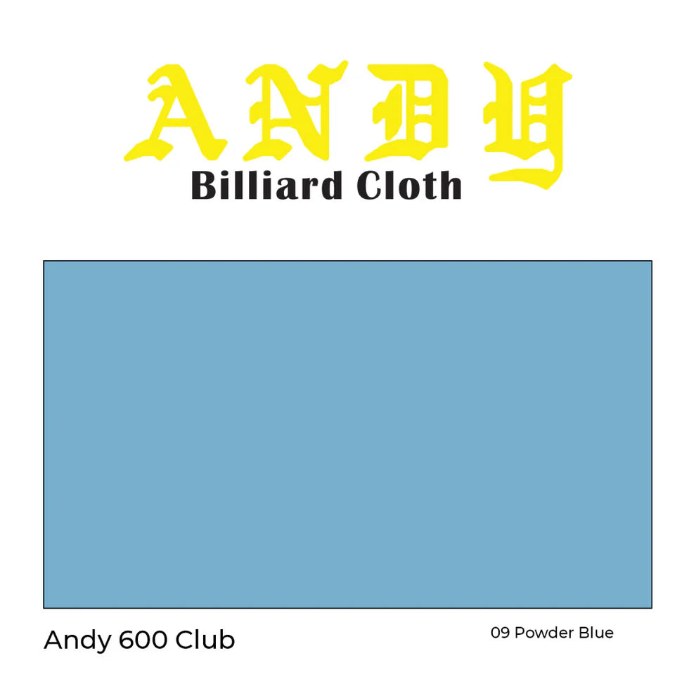 Andy 600 Club Cloth  (Various Table size & colors available) - Pool Shark Supply Pool Shark Supply