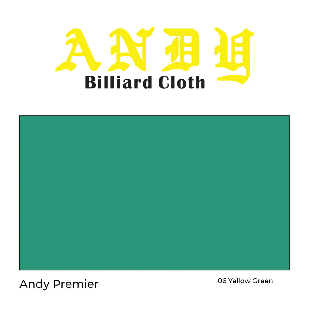 Andy Premier Cloth (Various Table size & colors available) - Pool Shark Supply Pool Shark Supply