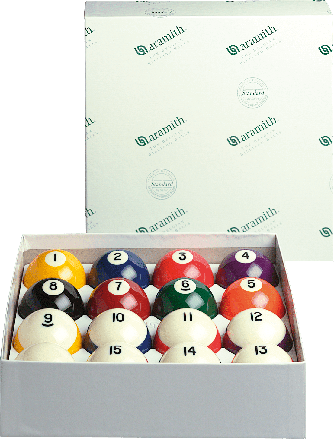 Aramith BBCB Crown Belgian Ball Set - Pool Shark Supply Pool Shark Supply