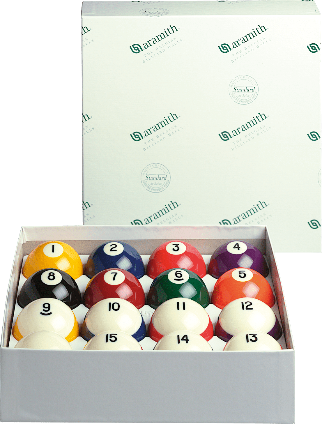 Aramith BBCB Crown Belgian Ball Set - Pool Shark Supply