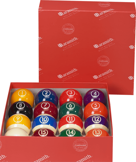 Aramith BBCONT Continental Ball Set - Pool Shark Supply