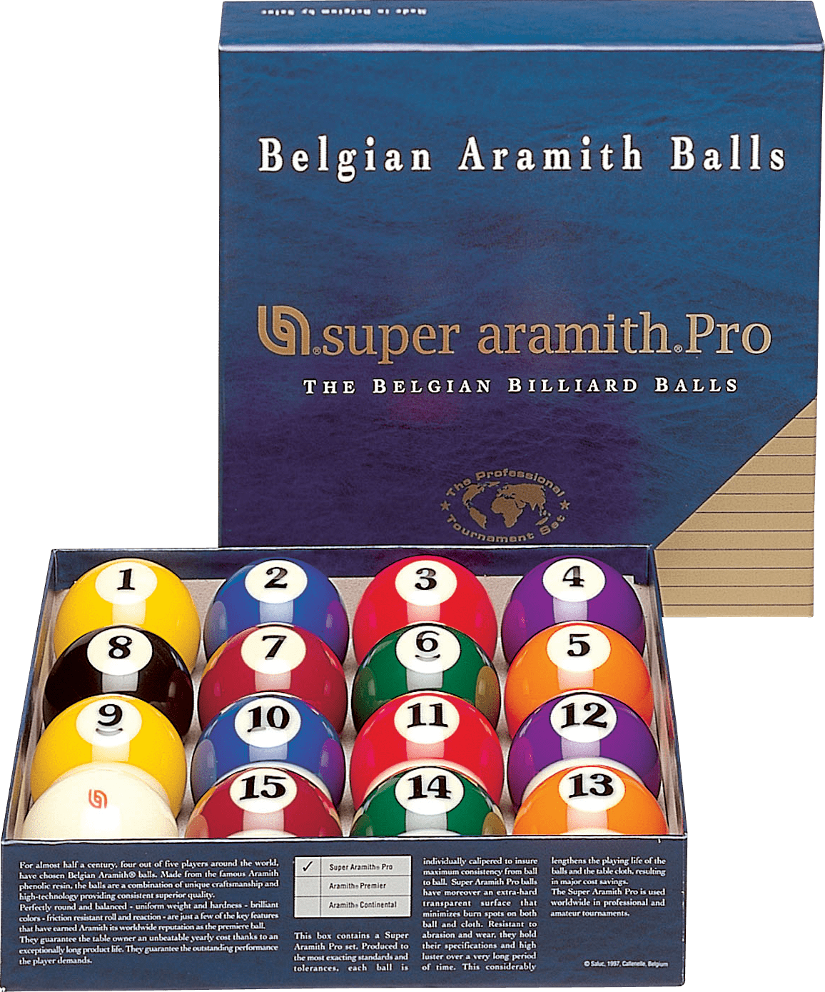 Aramith BBSAP Super Pro Ball Set - Pool Shark Supply Pool Shark Supply