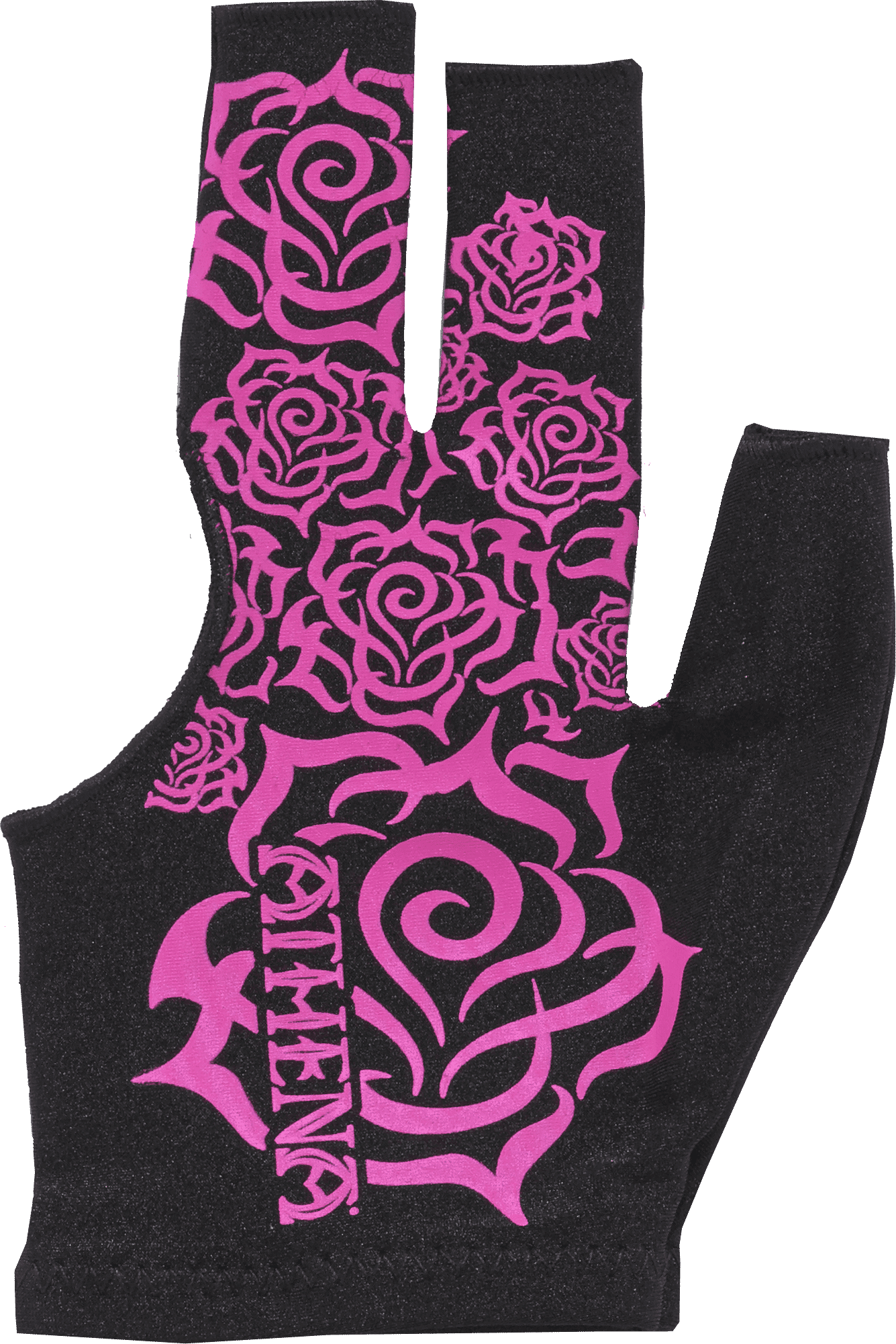 Athena Tribal Rose BGLATH03 Glove - Bridge Hand Left - Pool Shark Supply Pool Shark Supply