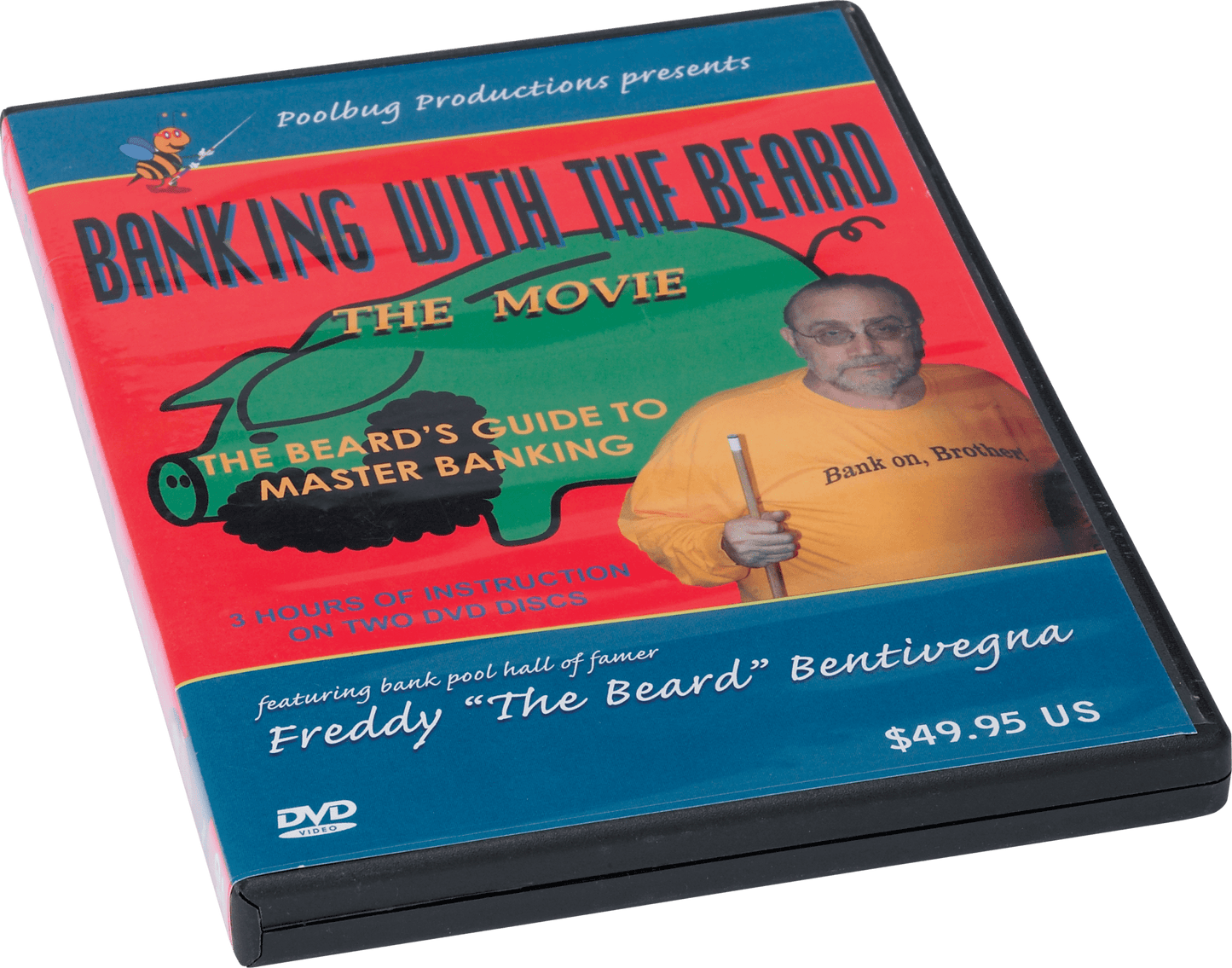 Bentivegna DVDBWTM Banking with the Beard - Pool Shark Supply Pool Shark Supply