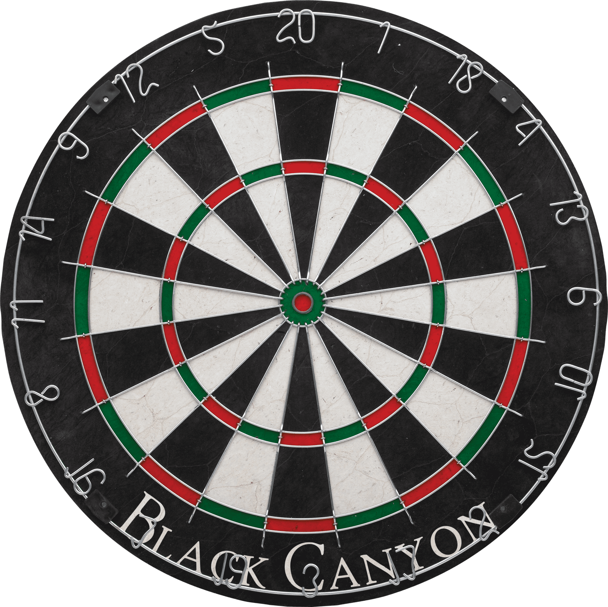 Black Canyon 30-0255 Bristle Dart Board With Round Wire - Pool Shark Supply