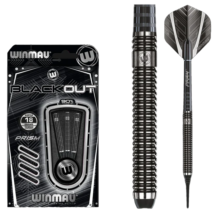 Blackout Soft Tip Darts - Pool Shark Supply Pool Shark Supply