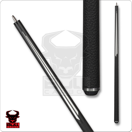 Bull Carbon BCSP2 Silver Split Points cue - Pool Shark Supply