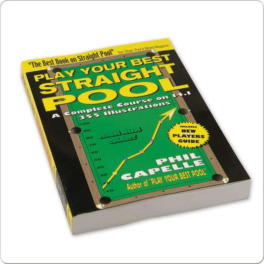 Capelles BKPYBSP Play Your Best Straight Pool Book - Pool Shark Supply