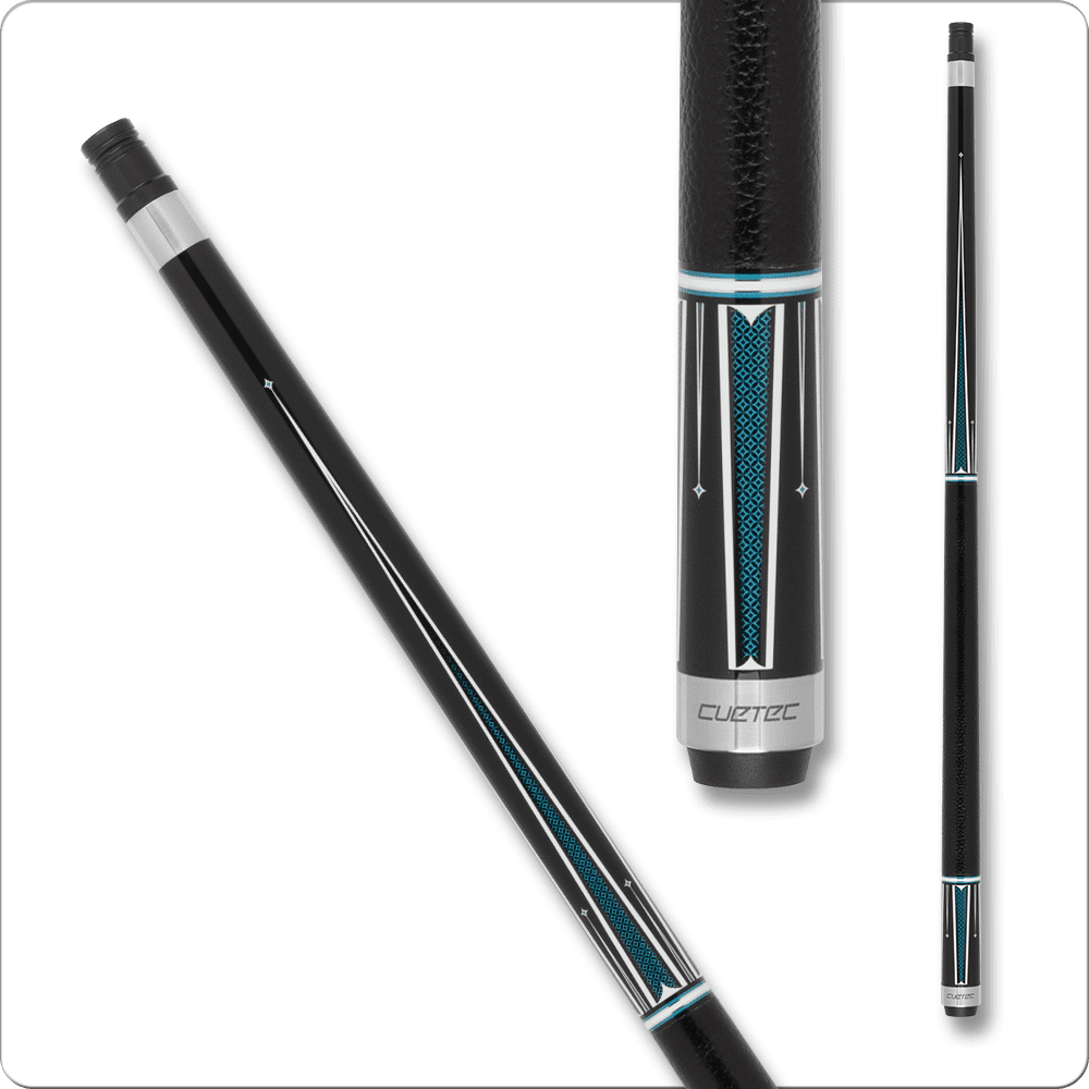 Cuetec Avid Opt-X CT383 Teal Pool Cue - Pool Shark Supply