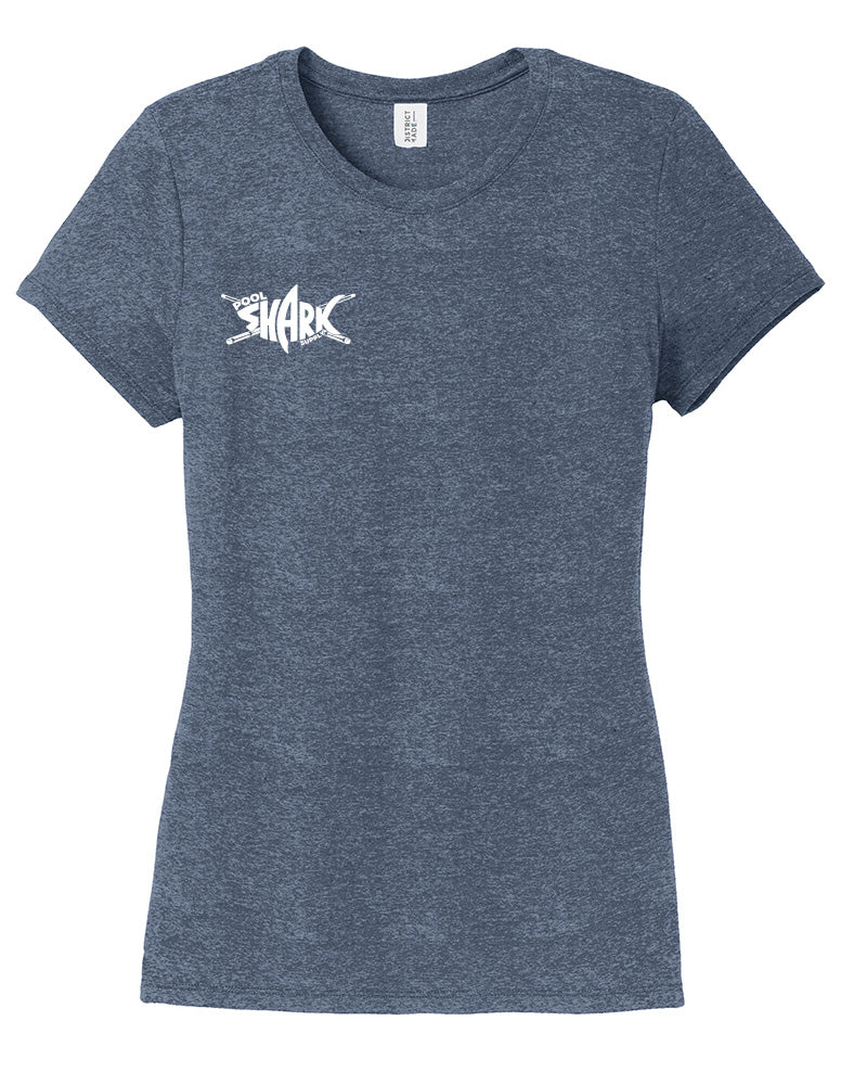 District Women's Perfect Tri Tee - Navy Frost - Pool Shark Supply Pool Shark Supply