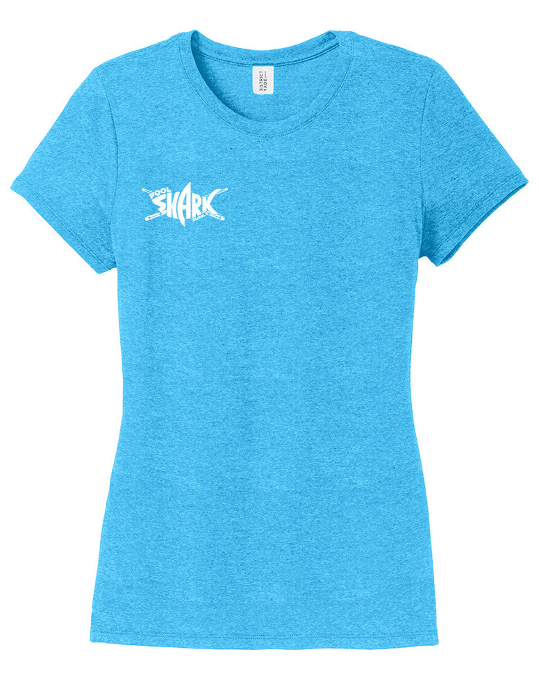 District Women's Perfect Tri Tee - Turquoise Frost - Pool Shark Supply