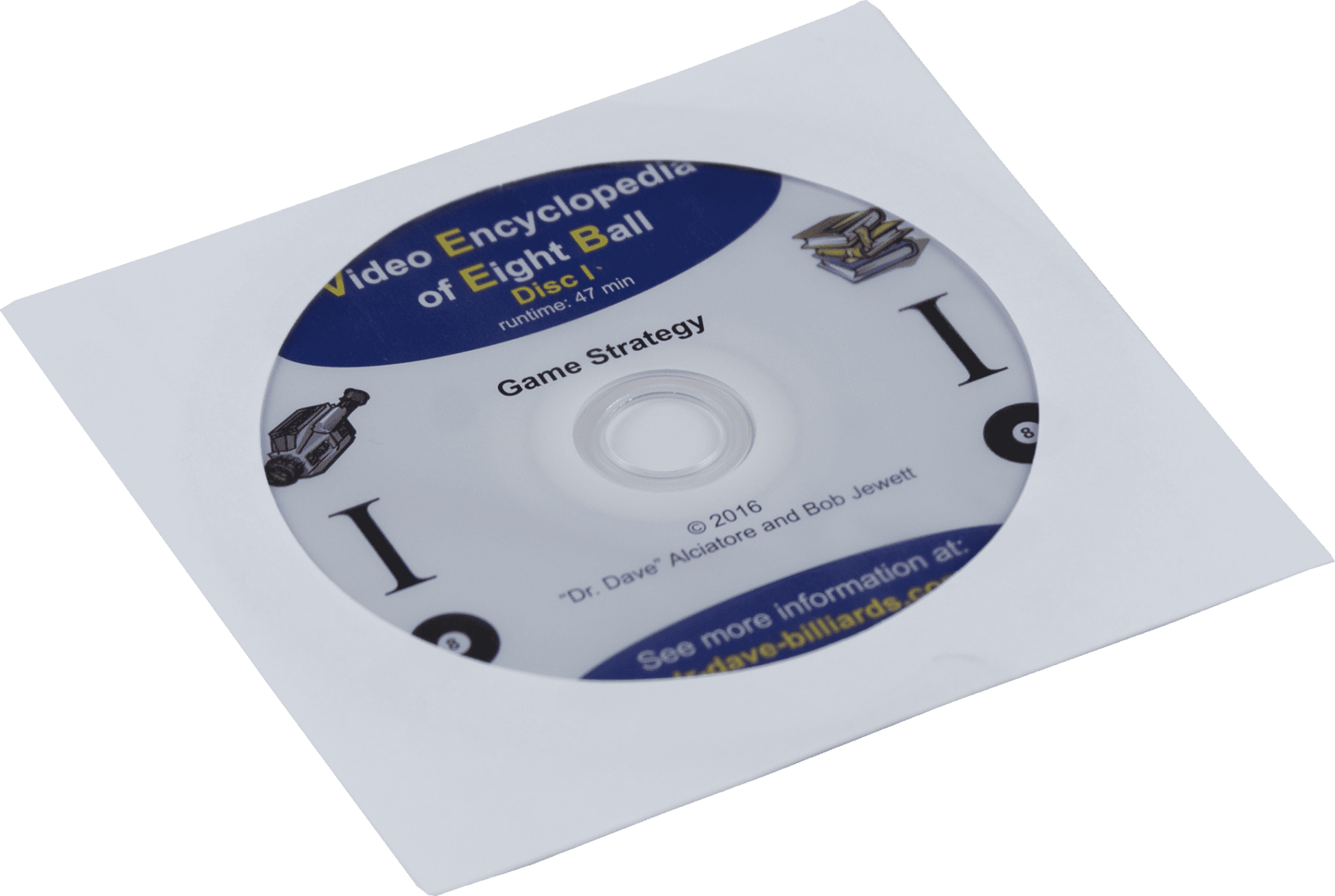 Dr. Dave's DVDEEB1 Eight Ball - Volume 1 - Pool Shark Supply