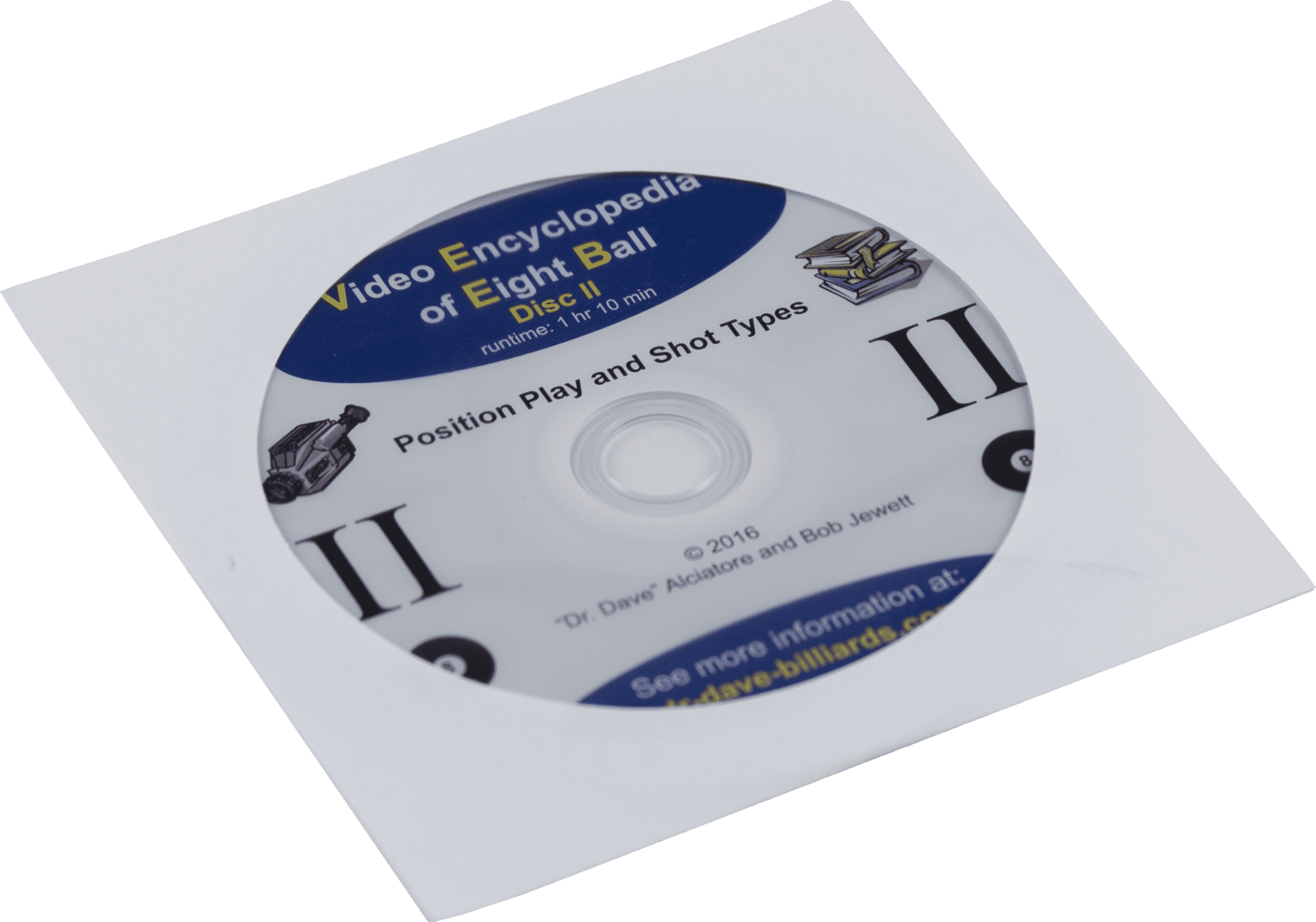 Dr. Dave's DVDEEB2 Eight Ball - Volume 2 - Pool Shark Supply