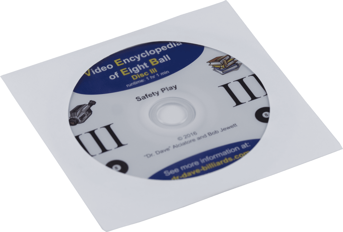 Dr. Dave's DVDEEB3 Eight Ball - Volume 3 - Pool Shark Supply Pool Shark Supply