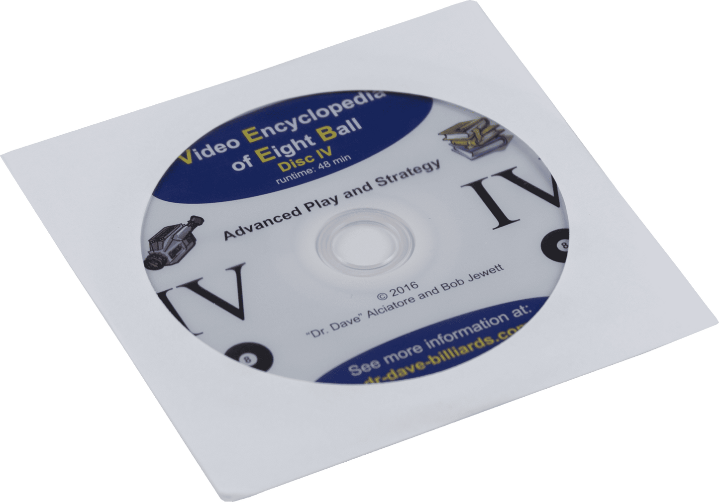 Dr. Dave's DVDEEB4 Eight Ball - Volume 4 - Pool Shark Supply Pool Shark Supply