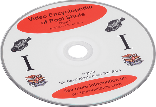 Dr. Dave's DVDEPS1 Pool Shots - Volume 1 - Pool Shark Supply