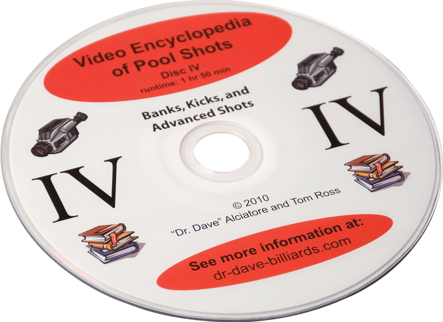 Dr. Dave's DVDEPS4 Pool Shots - Volume 4 - Pool Shark Supply Pool Shark Supply