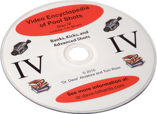 Dr. Dave's DVDEPS4 Pool Shots - Volume 4 - Pool Shark Supply