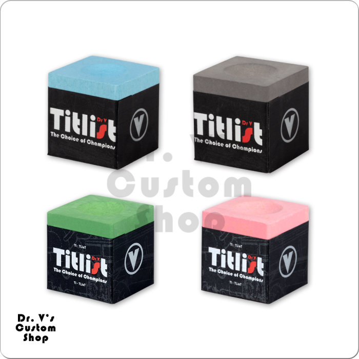Dr. V's CHDRV Titlist Chalk (Various colors available) - Pool Shark Supply Pool Shark Supply