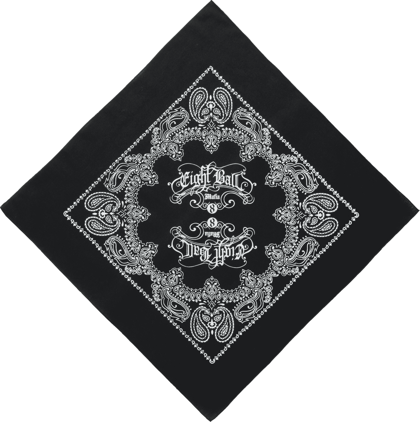Eight Ball Mafia BANDEBM Bandana - Pool Shark Supply Pool Shark Supply