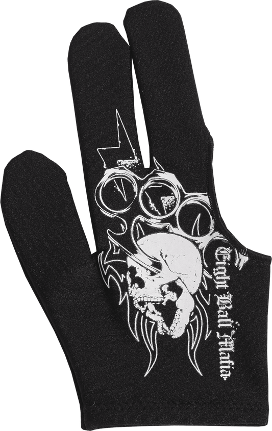 Eight Ball Mafia Brass Knuckles BGREBM01 Glove - Bridge Hand Right - Pool Shark Supply