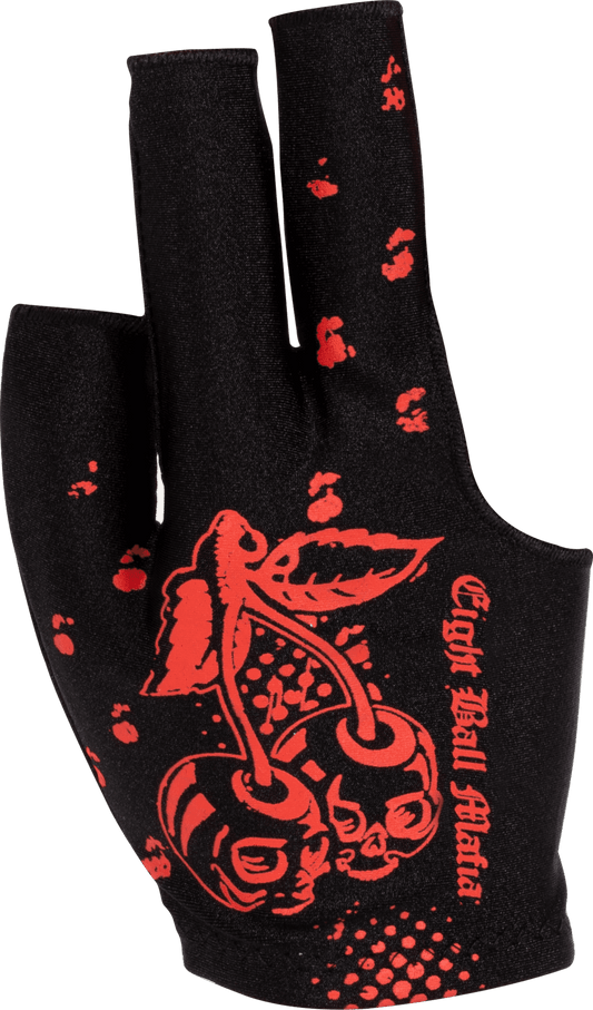 Eight Ball Mafia Cherry Skulls BGREBM02 Glove - Bridge Hand Right - Pool Shark Supply