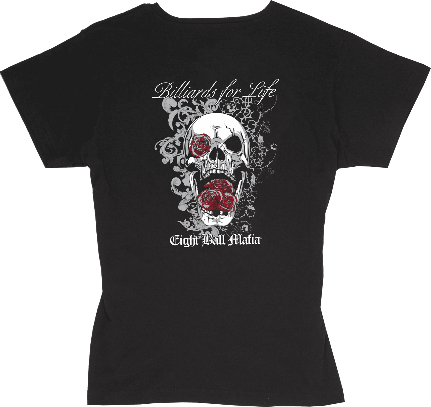 Eight Ball Mafia TSEBM05 T-Shirt - Womens - Pool Shark Supply Pool Shark Supply