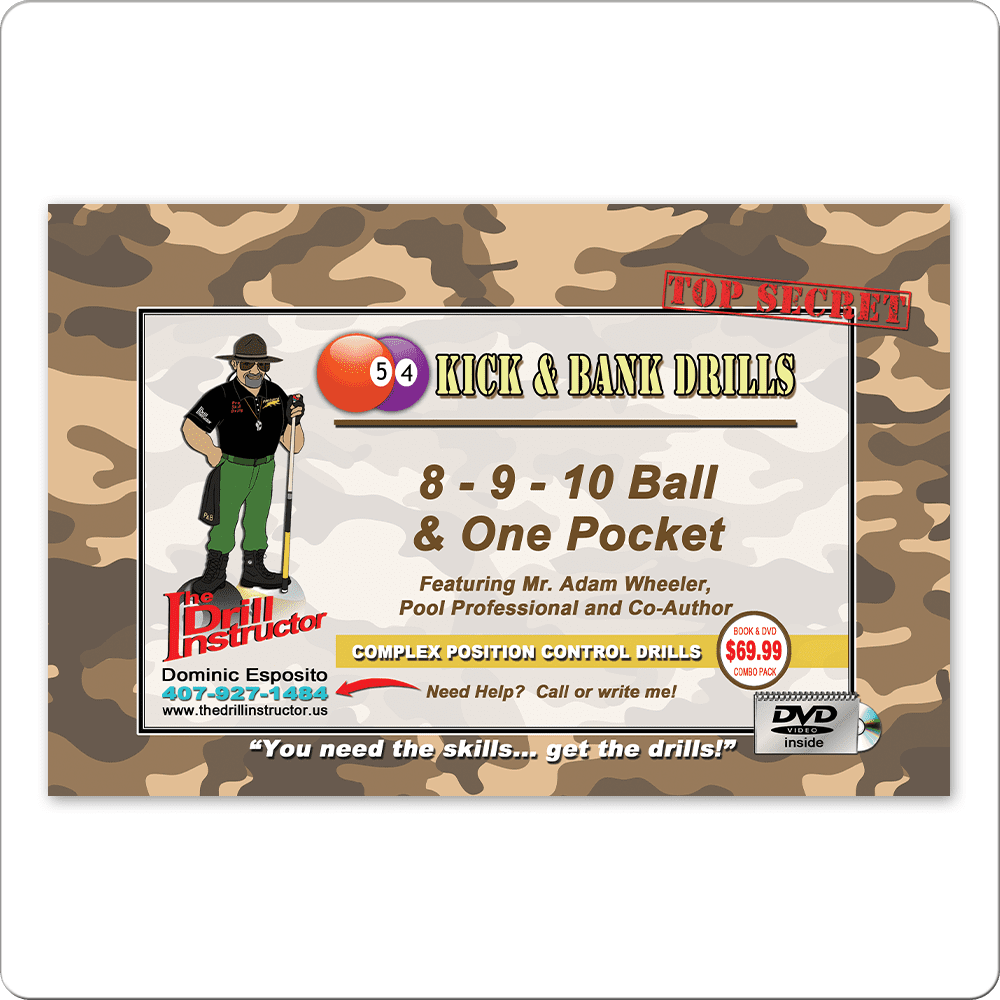 Esposite DISET-D Kick and Bank Drills Set - Pool Shark Supply Pool Shark Supply