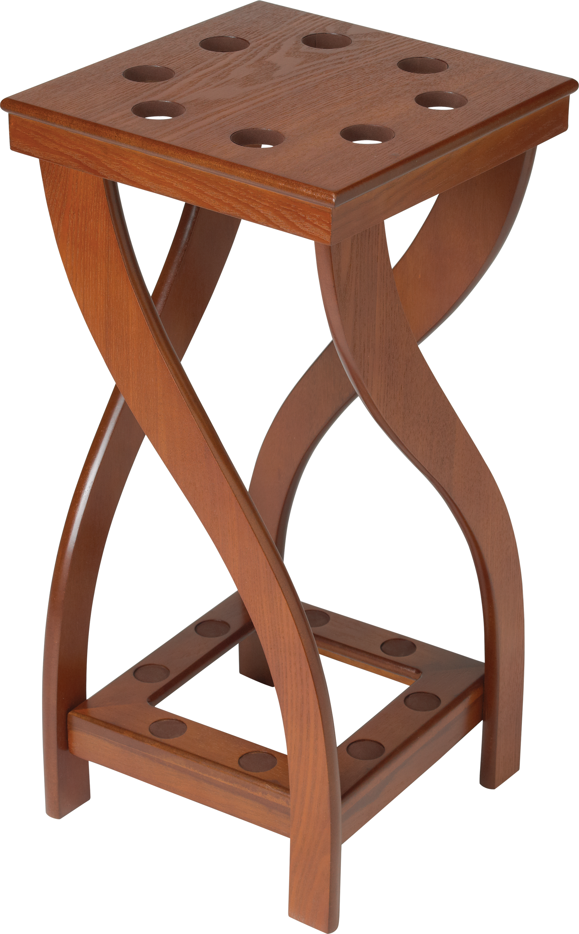 FRTWIST Twist Floor Rack (Various Finish Options) - Pool Shark Supply