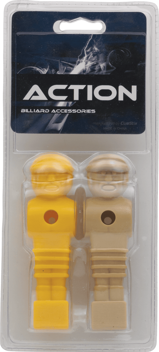 Foosball FBMBY Men Replacements - Blister Pack - Pool Shark Supply